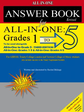 All-In-One Music Theory Answer Book (Third Revised edition 2018)