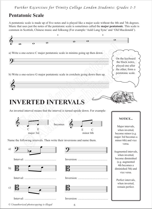 Trinity Pentatonic Scale