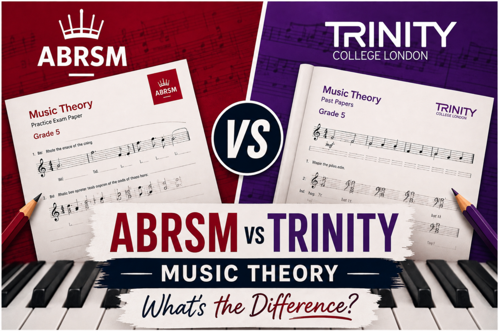 ABRSM vs Trinity Music Theory. What's the difference?