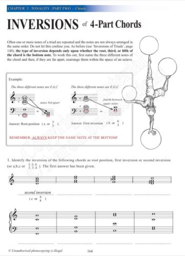 Inversions of Four-Part Chords