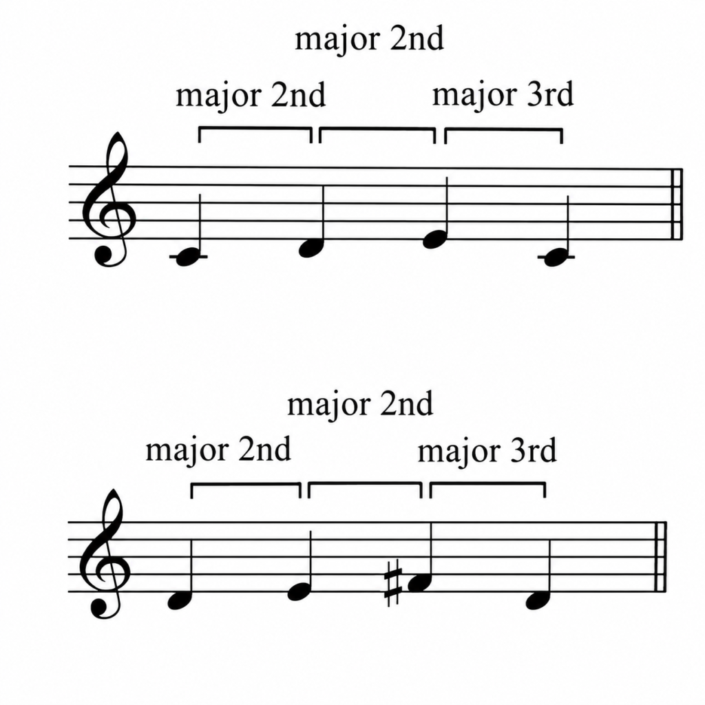 Real and Tonal Sequences